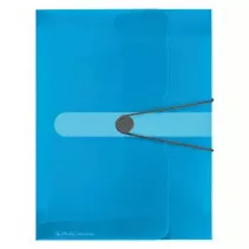 Mape Herlitz Polipropilēns (PP) Zila Caurspīdīga A4 11206141