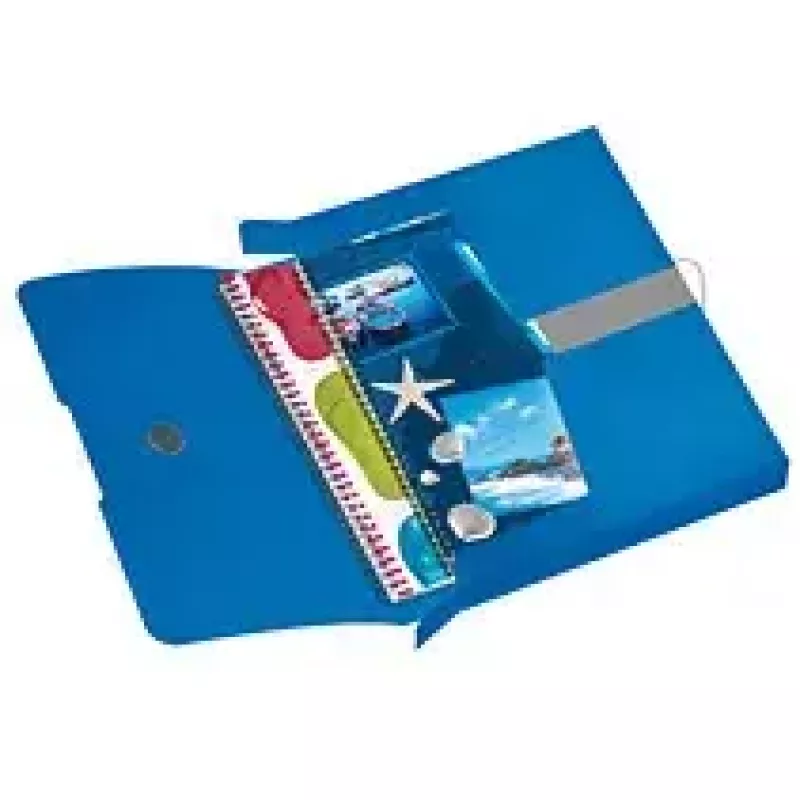 Mape Polipropilēns (PP) Herlitz 11206125 Zila A4