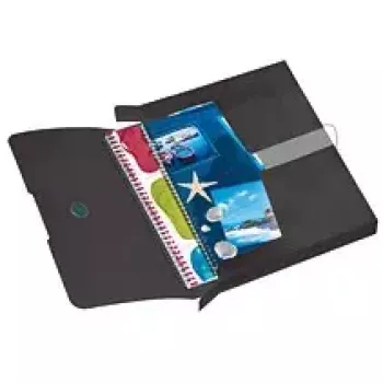 Mape Herlitz Polipropilēns (PP) Melna A4 11206117