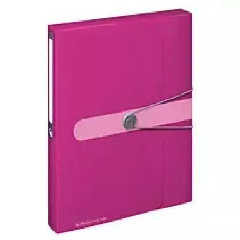 Mape Herlitz 11216397 polipropilēna (PP) bordo krāsā A4