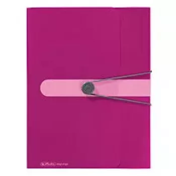 Mape Herlitz 11216397 polipropilēna (PP) bordo krāsā A4