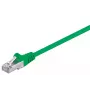 Tīkla kabelis Goobay 95547 1,5m Cat5e SF/UTP zaļš oranžs