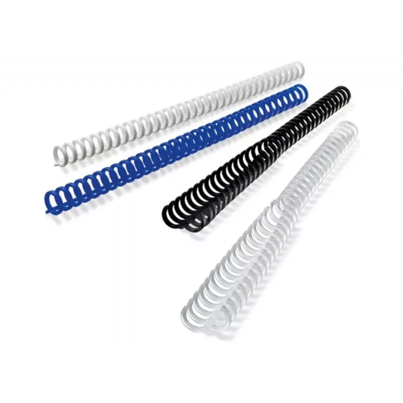 GBC ClickBind mugurkauls A4 34R 8mm, balta, 45 loksnes, plastmasa, A4, 8 mm, 300 g