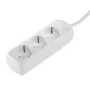Hama 00030528 pārsprieguma aizsargs Balts 3 maiņstrāvas kontaktligzda(s) 230 V 1,4 m