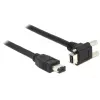 FireWire kabelis DeLOCK 83589 2 m 6-p 9-p melns