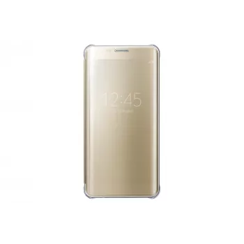 Samsung EF-ZG928 tālruņa vāciņš Flip vāks zelta krāsā