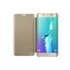 Samsung EF-ZG928 tālruņa vāciņš Flip vāks zelta krāsā