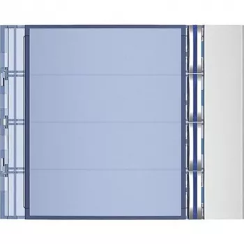 Legrand 352041 spiedpogu panelis, alumīnijs