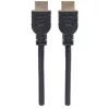 Manhattan HDMI 4K@60Hz kabelis ar Ethernet - CL3 novērtējums, 3m, piemērots sienas iekšējai lietošanai, visiem 4K un 1080p/HD lietojumiem - jauninot tagad vai sagatavojot to, kad nepieciešams, vīrišķais-vīrišķais, melns, Ultra HD 4k x 2k, mūža garantija, augstas kvalitātes ātrdarbīgs