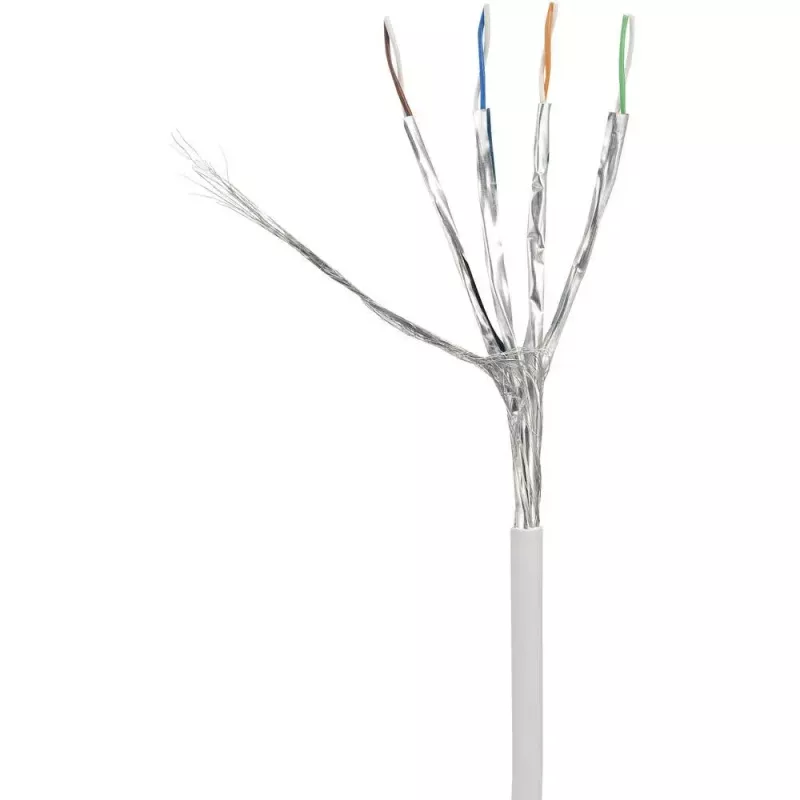 Tīkla kabelis Renkforce RF-4149864 Cat6a 1m pelēks