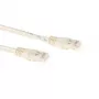 ACT Ivory 3 metru U/UTP CAT6A komutācijas vads ar RJ45 savienotājiem