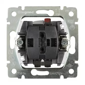 Legrand 775811 gaismas slēdzis Plastmasa Pelēks