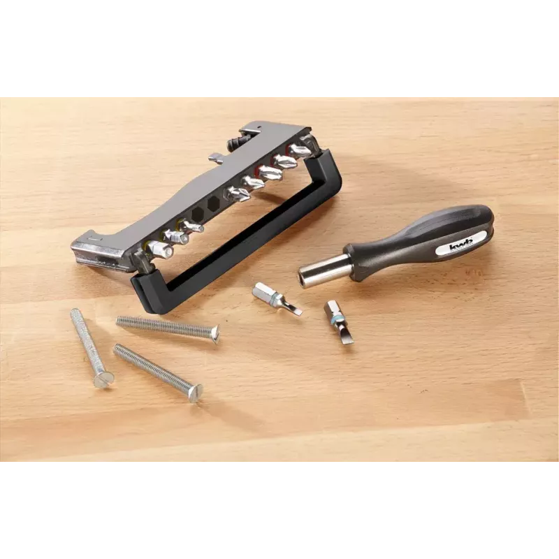 Skrūvgrieža uzgaļu komplekts KWB Industrial Steel Standard Handy Bit Box