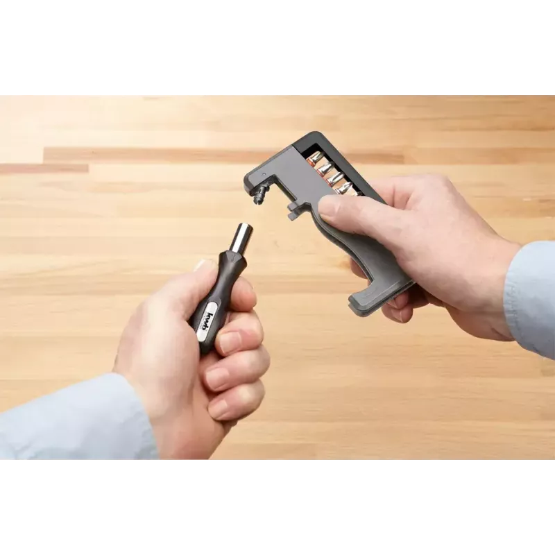 Skrūvgrieža uzgaļu komplekts KWB Industrial Steel Standard Handy Bit Box