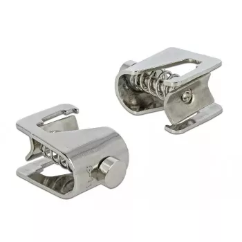 Kabeļu skava DeLOCK 66445 sudraba krāsā
