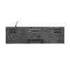 Trust GXT 835 Azor klaviatūra spēlēm USB vadu savienojums vācu izkārtojums melna
