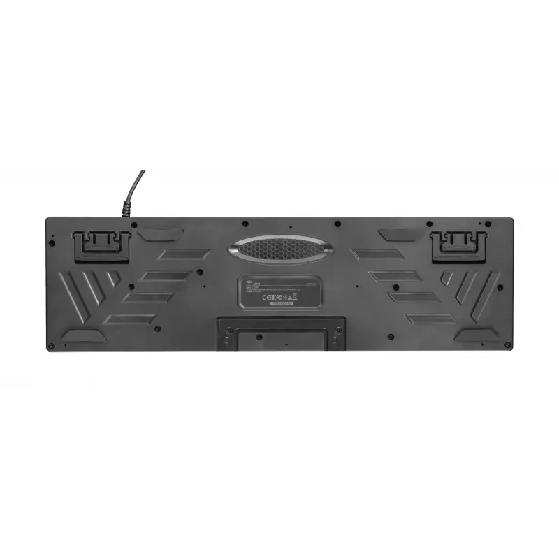 Trust GXT 835 Azor klaviatūra spēlēm USB vadu savienojums vācu izkārtojums melna
