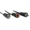 Hama 00205112 audio kabelis 5 m 3.5mm 2 x RCA Melns