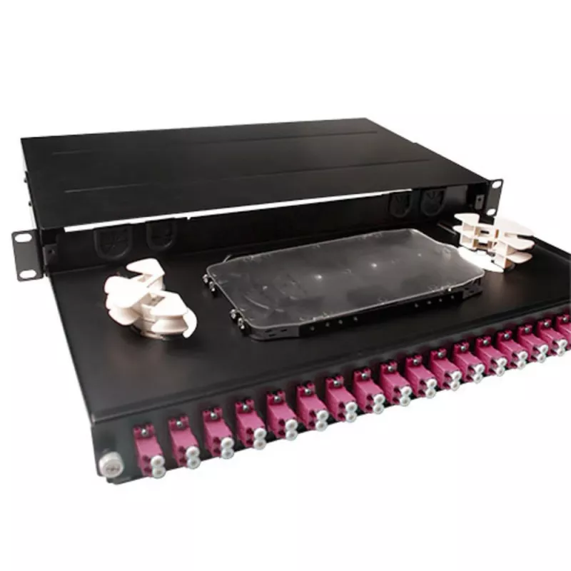 Šķiedru panelis ACT Fiber 24 x duplex LC multimode OM4