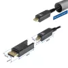 ACT 10 metru DisplayPort 1.4 aktīvais optiskais kabelis 8K ar noņemamu savienotāju
