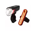 Velosipēdu gaismu komplekts FISCHER E-Bikes 50647 LED 80 lm IP44