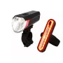 Velosipēdu gaismu komplekts FISCHER E-Bikes 50647 LED 80 lm IP44