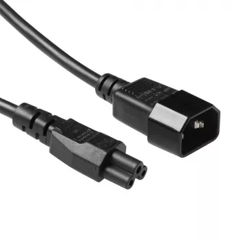 Strāvas kabelis ACT AK5252 0,25 m IEC C14 uz IEC C5 250 V 2,5 A
