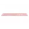 Rapoo E9800M tastatūra bezvadu Bluetooth QWERTZ vācu rozā