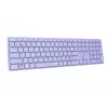 Rapoo E9800M tastatūra bezvadu Bluetooth QWERTZ vācu ceriņkrāsā