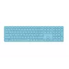 Rapoo E9800M tastatūra Mājas RF Bezvadu Bluetooth QWERTZ vācu Zila
