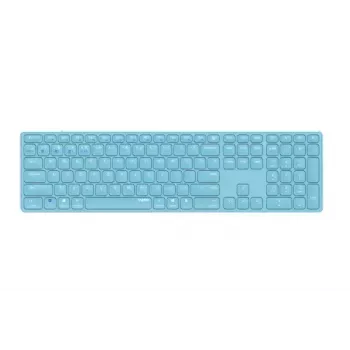 Rapoo E9800M tastatūra Mājas RF Bezvadu Bluetooth QWERTZ vācu Zila