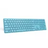 Rapoo E9800M tastatūra Mājas RF Bezvadu Bluetooth QWERTZ vācu Zila
