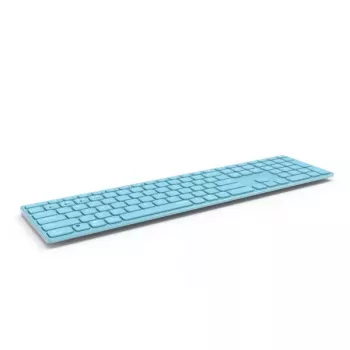 Rapoo E9800M tastatūra Mājas RF Bezvadu Bluetooth QWERTZ vācu Zila