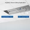 ACT Blue 1 meter LSZH S/FTP CAT6A MPTL pagarinātājs ar aizsargātiem RJ45 savienotājiem
