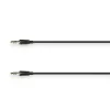 Audio kabelis Hama Flexi-plāns 1.5m 3.5mm tēviņš uz tēviņu melns