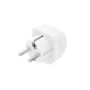 Hama 00223458 strāvas kontaktdakšas adapteris E/F tipa hibrīds B tips Balts