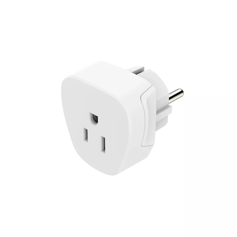Hama 00223458 strāvas kontaktdakšas adapteris E/F tipa hibrīds B tips Balts