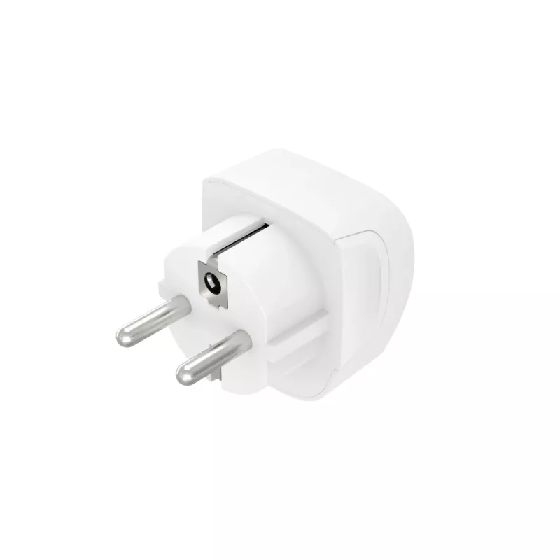 Hama 00223459 strāvas kontaktdakšas adapteris E/F hibrīda tips G tipa (UK) balts