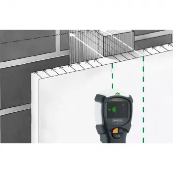 Laserliner MultiScanner Plus digitālais multidetektors Melno metālu Spriegumaktīvs kabelis Metālu Krāsaino metālu Koks