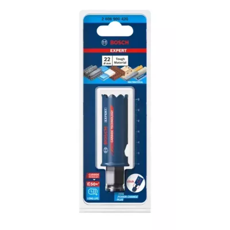 Caurumu zāģis Bosch 2 608 900 420 2,2 cm atsevišķs urbjmašīnai