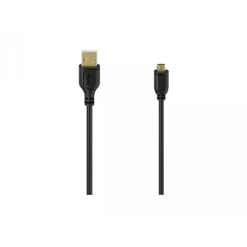 Hama 00074264 USB kabelis USB 2.0 0,75 m USB A Micro-USB A Melns