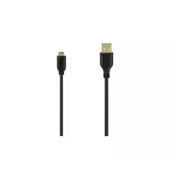 Hama 00074264 USB kabelis USB 2.0 0,75 m USB A Micro-USB A Melns
