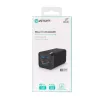Mobilā ierīču lādētājs eSTUFF ES635200 Universāls Melns 2 USB Type-C