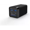 Mobilā ierīču lādētājs eSTUFF ES635200 Universāls Melns 2 USB Type-C