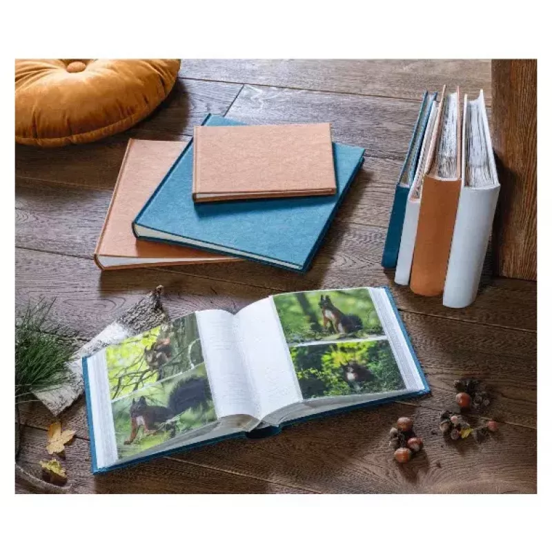 Hama Wrinkled fotoalbums balts 36 loksnes 10 x 15 Grāmatas iesējums