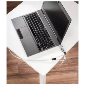 Hama Nano kabeļa slēdzene Nerūsējošais tērauds 1,8 m