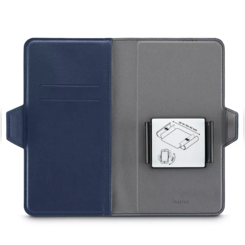 Hama 00118895 mobilā tālruņa maciņš 15,5 cm (6,1 inch) Folio zils
