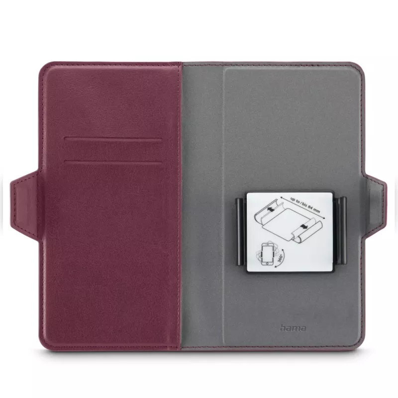 Hama 00118895 mobilā tālruņa maciņš 15,5 cm (6,1 collas) Folio Sarkans