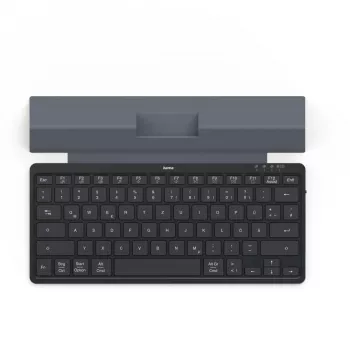 Hama Travel 600 QWERTZ vācu Bluetooth melna, tumši pelēka