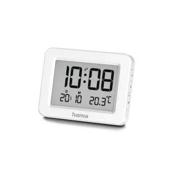 Hama 00222205 modinātājpulkstenis Digitālais modinātājpulkstenis Balts